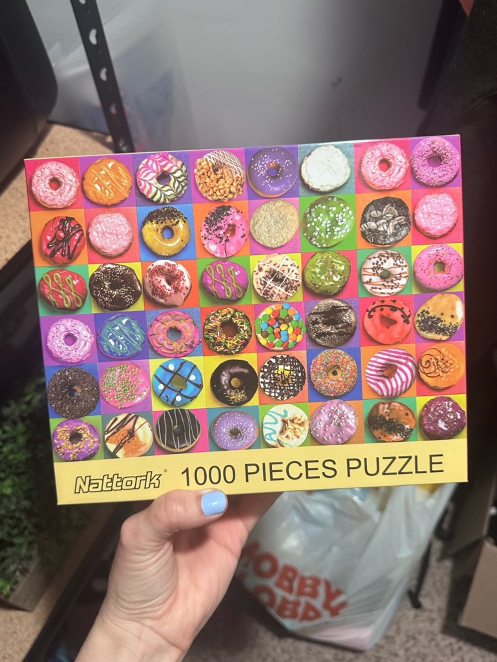 Colorful Donut Puzzle 🧩